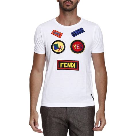 fendi monster shirt white|fendi t shirt i offer.